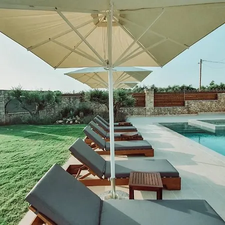 Entheon Olive Villas - Poolside Retreats Marathopoli Buitenkant foto