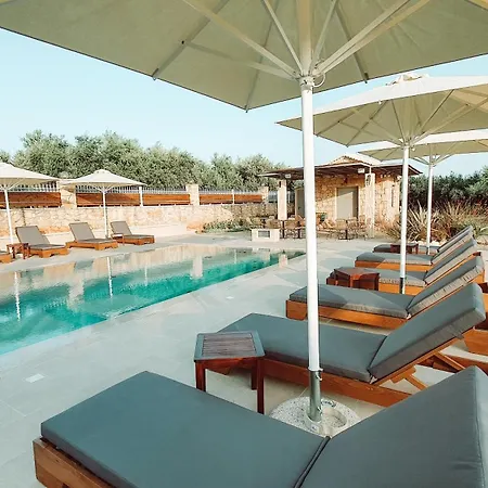 Entheon Olive Villas - Poolside Retreats Marathopoli Buitenkant foto